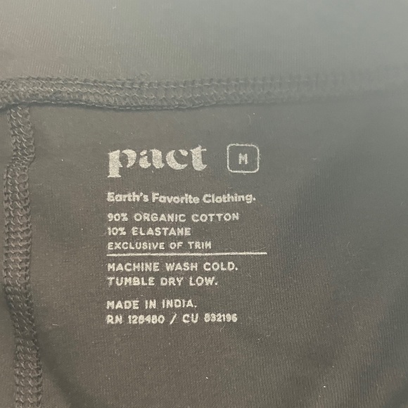 PACT cotton Black Women's Skort - Picture 2 of 6